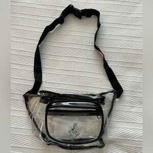University Of Miami Clear Cross Body Purse Handbag